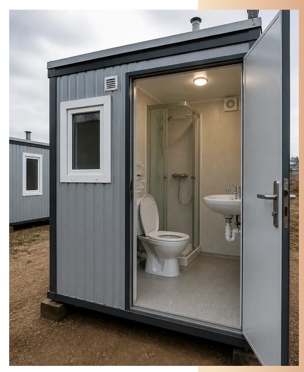 Бытовки с санузлом и душем в Ставрополе по цене от 259600 р. | БытовкаПрофи-Ств